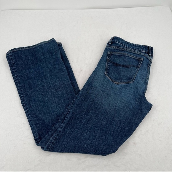 GAP Womens Perfect Boot Dark Denim Jeans size: 30/10 Long - Picture 1 of 8